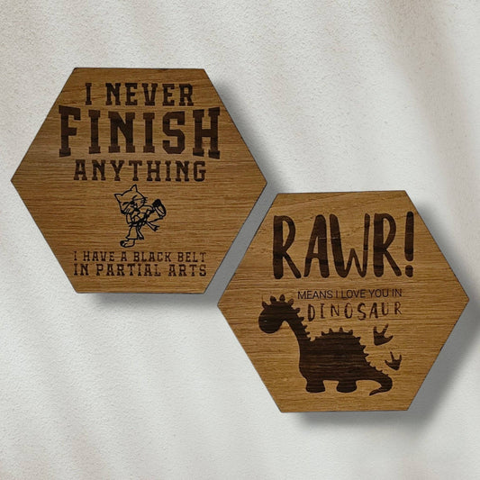 I love you in dinosaur - Craft by Wegener