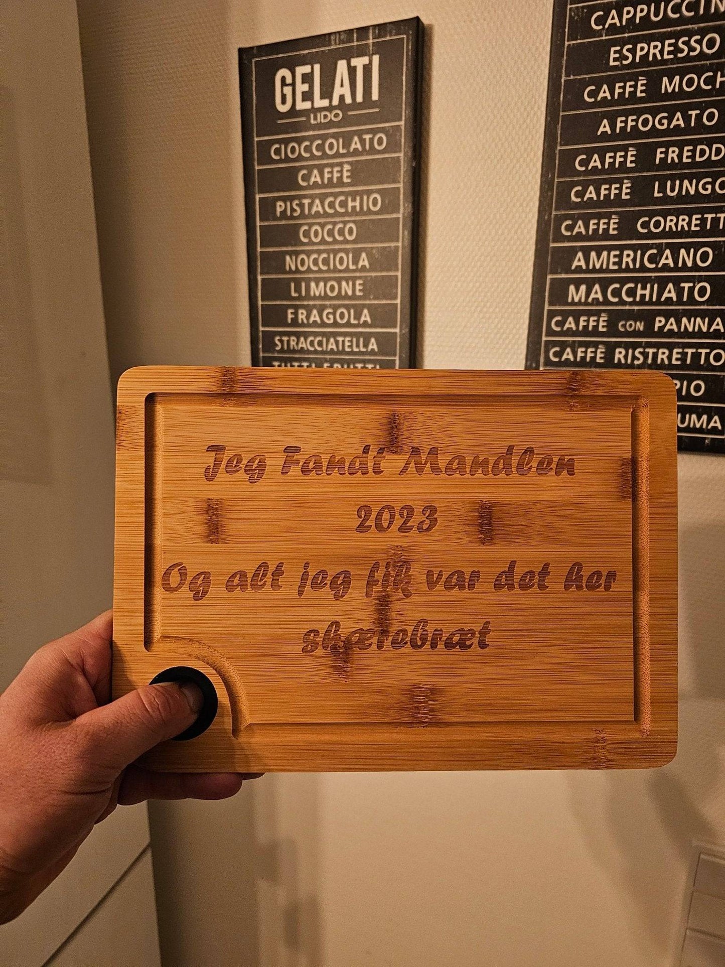 Skab dit Unikke Skærebræt med Valgfri Indgravering! - Craft by Wegener